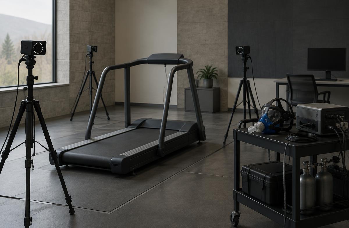 A motion-capture and metabolic testing laboratory